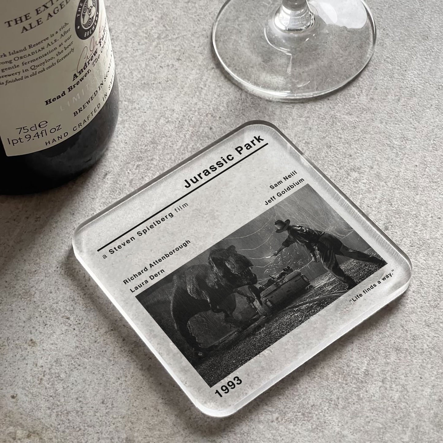 Jurassic Park Movie Film Coaster