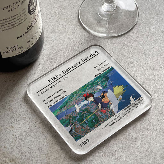 Kiki's Delivery Service Movie Film Coaster