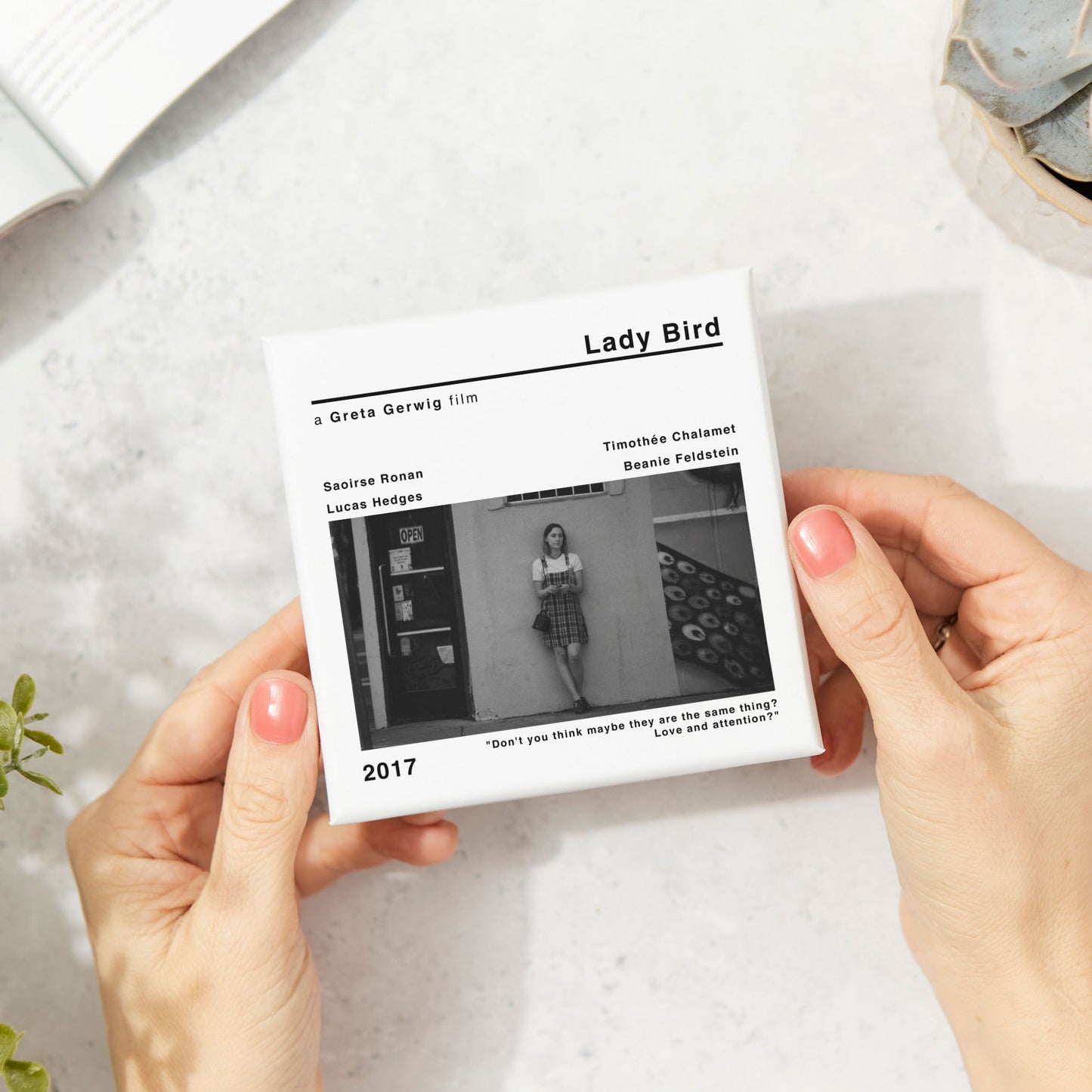 Lady Bird Movie Film Coaster