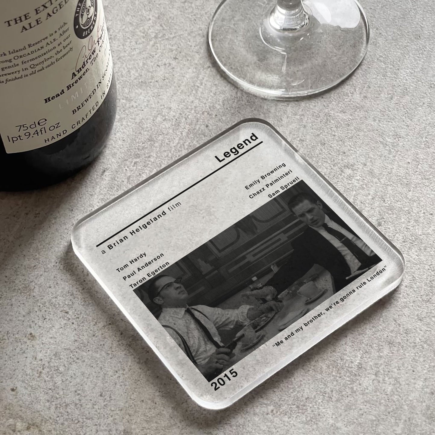 Legend Movie Film Coaster