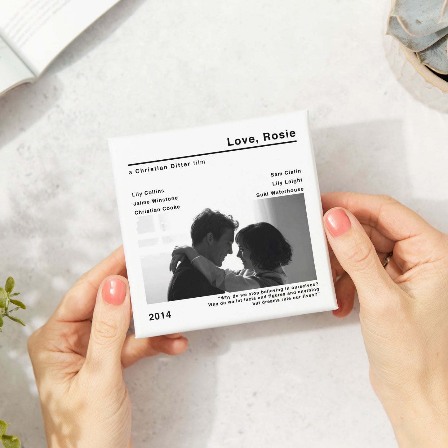 Love, Rosie Movie Film Coaster