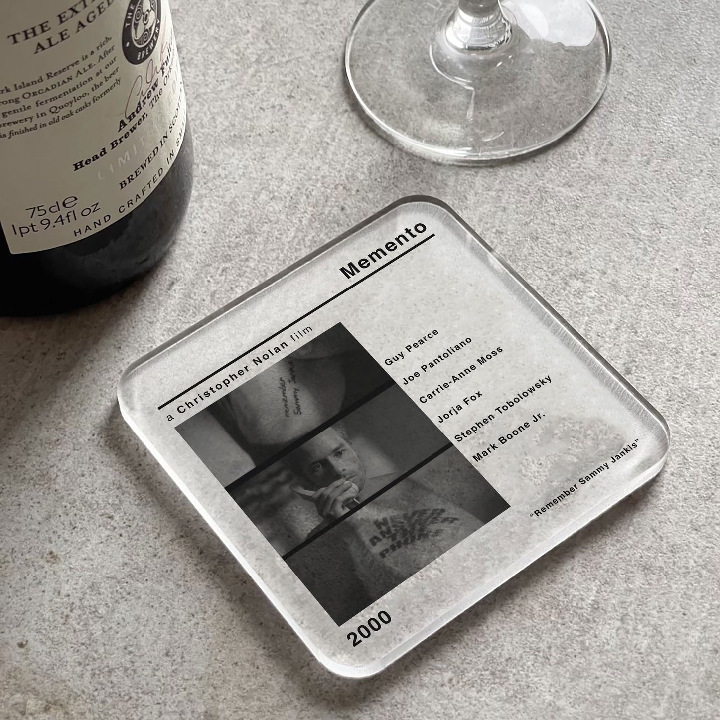 Memento Movie Film Coaster
