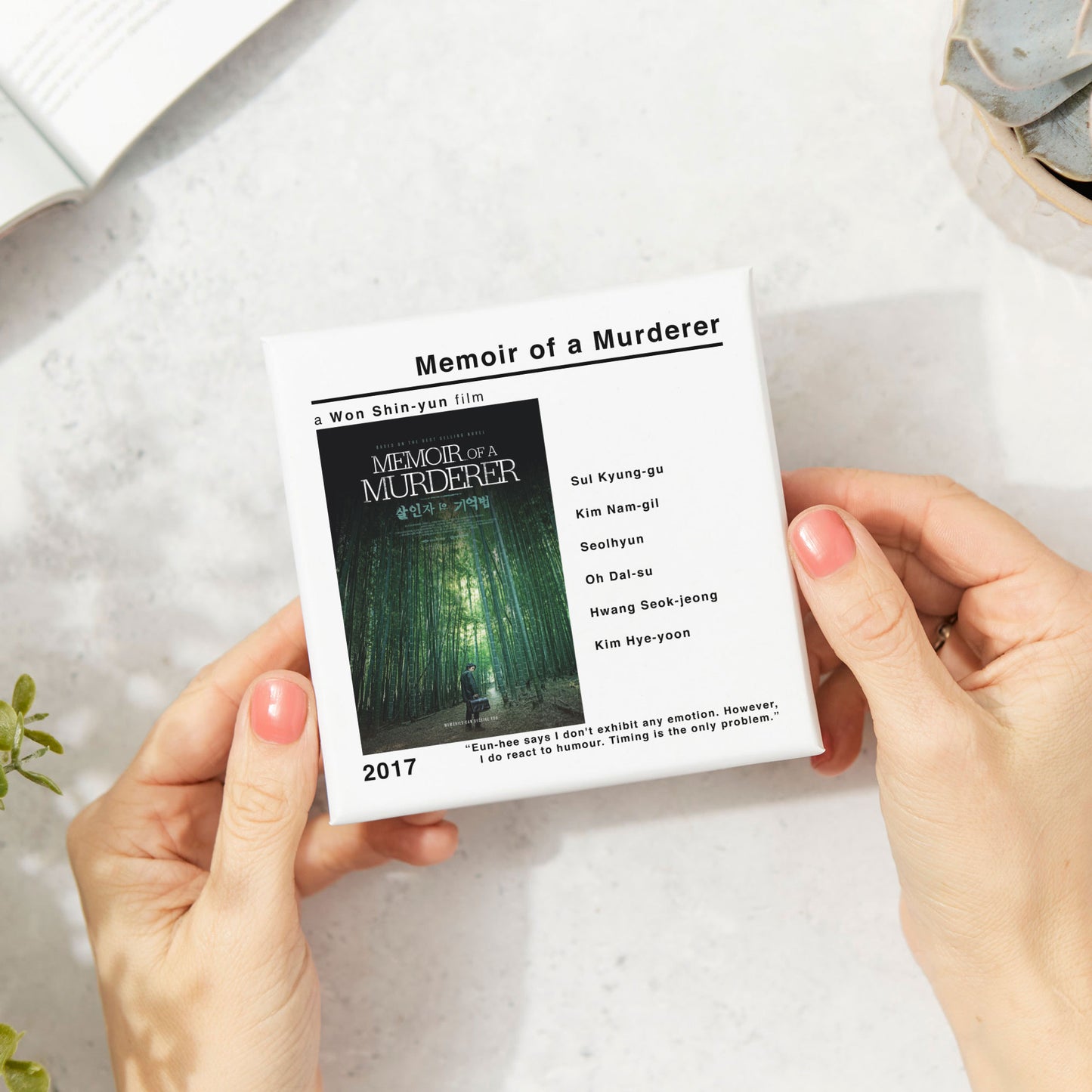 Memoir Of A Murderer Movie Film Coaster