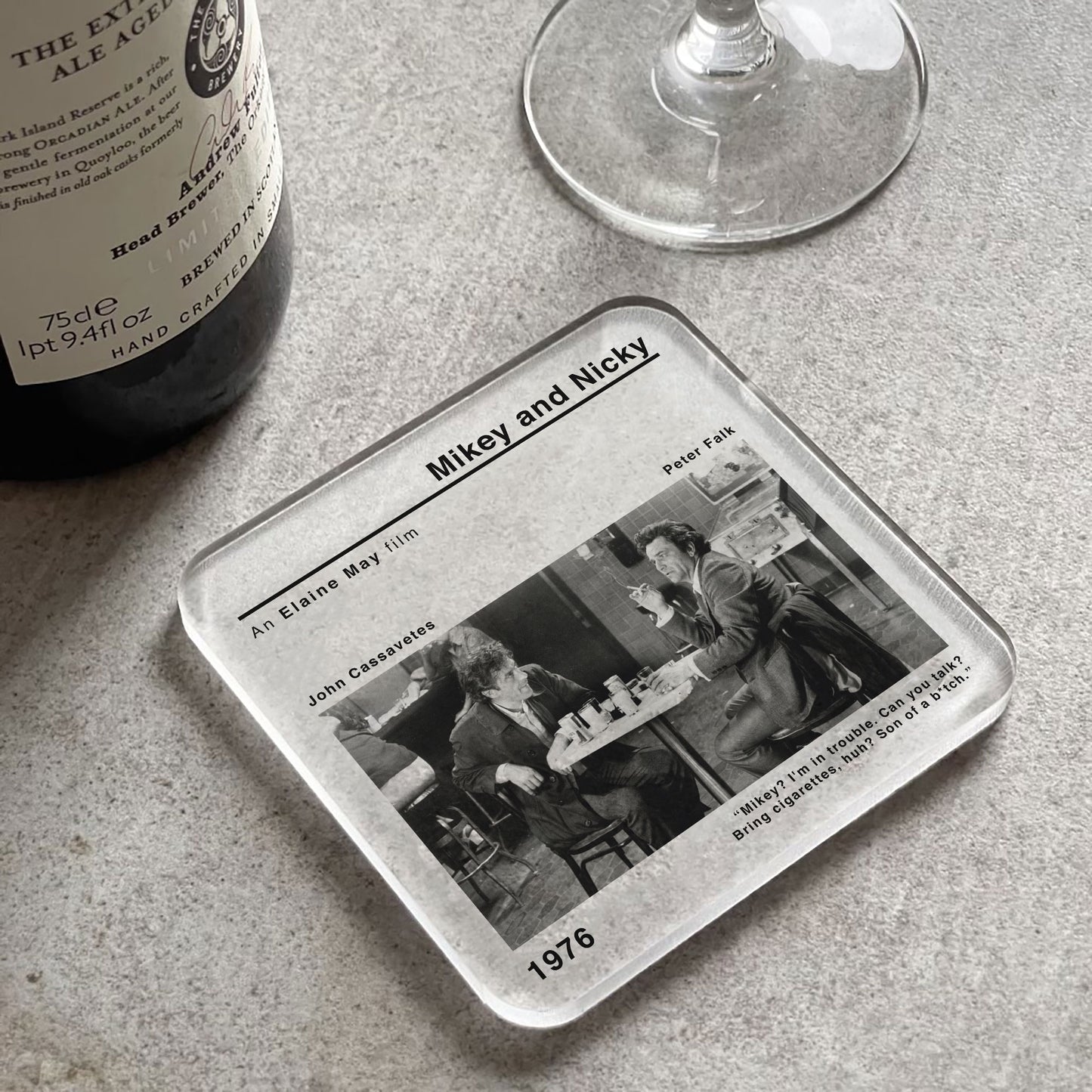 Mikey and Nicky Movie Film Coaster