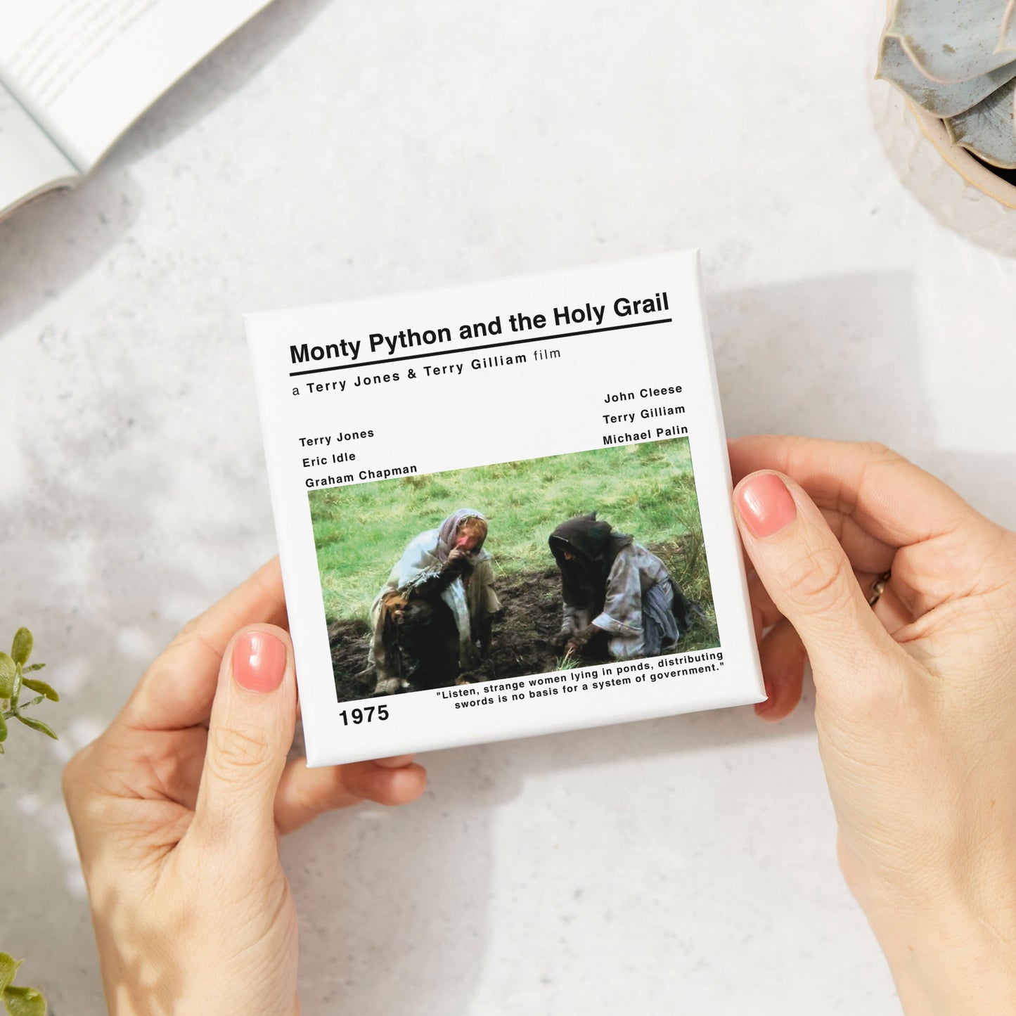 Monty Python and The Holy Grail Movie Film Coaster