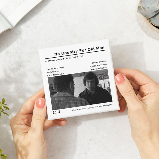 No Country For Old Men Movie Film Coaster