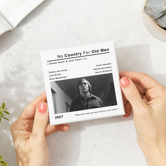 No Country For Old Men Movie Film Coaster