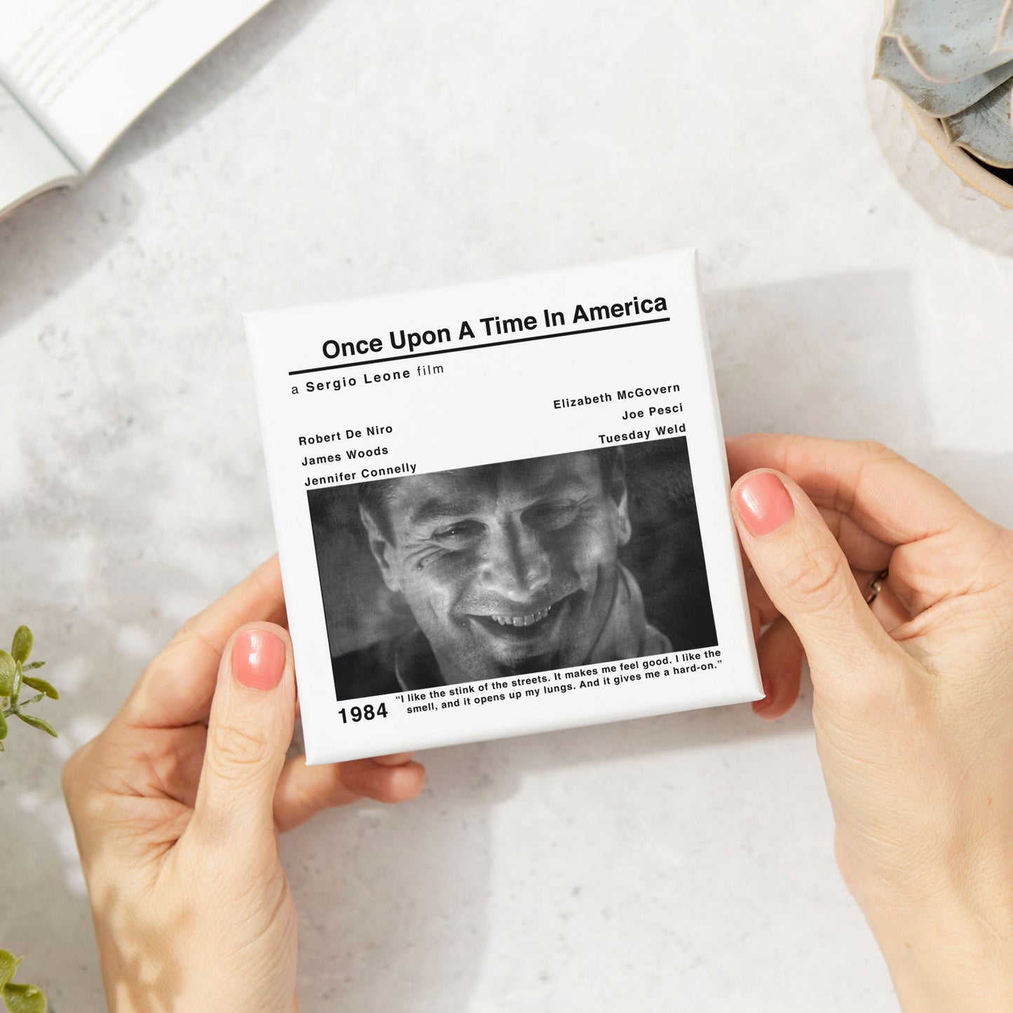 Once Upon A Time In America Movie Film Coaster