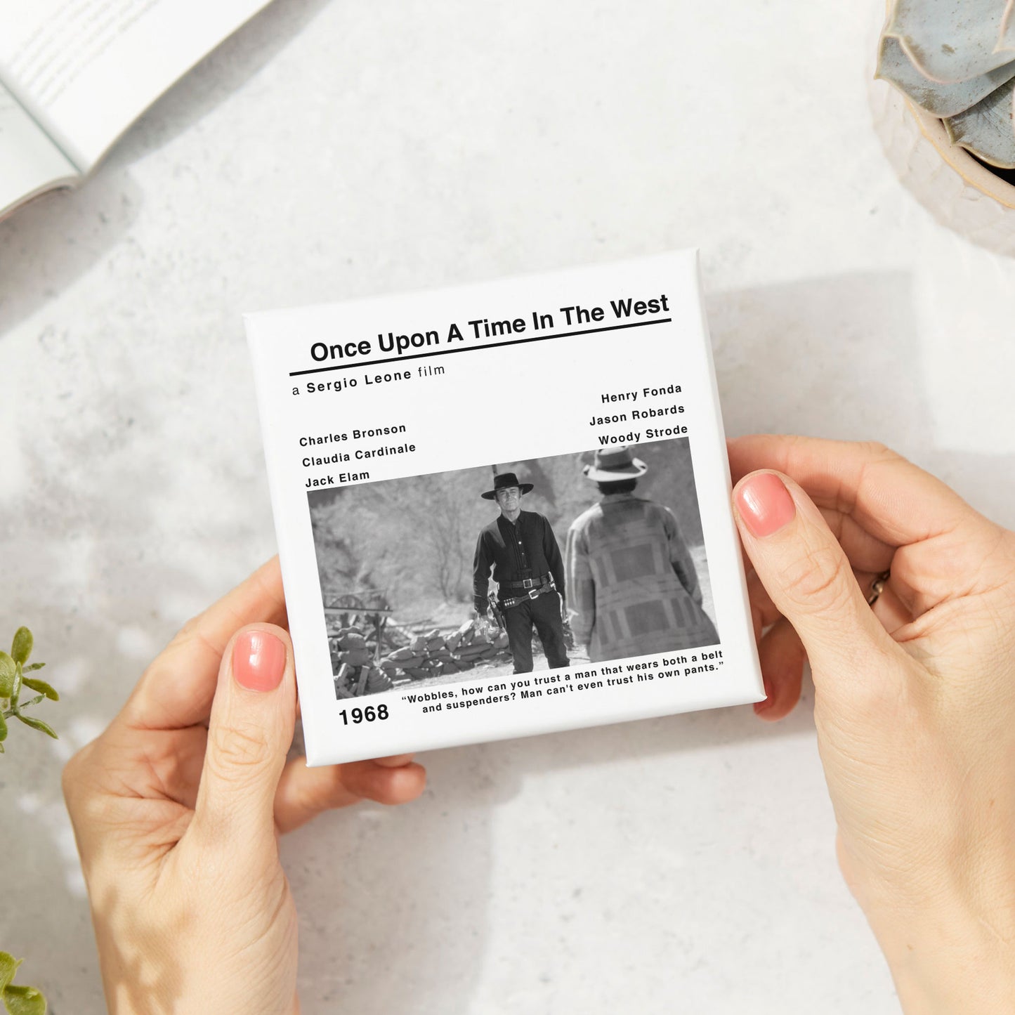 Once Upon A Time In The West Movie Film Coaster