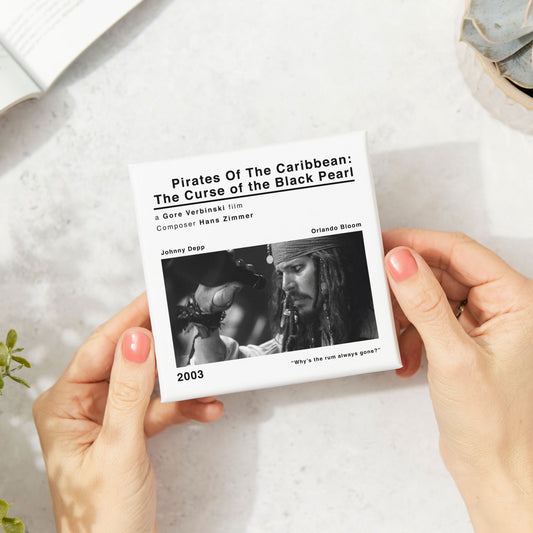 Pirates Of The Carribean Movie Film Coaster