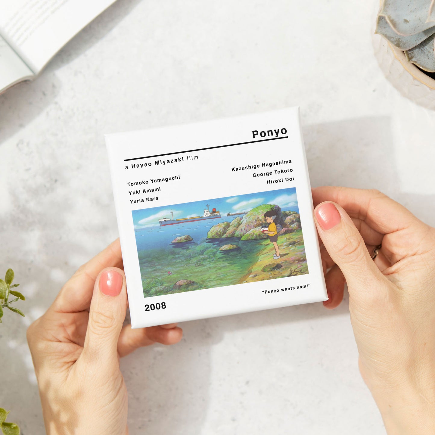 Ponyo Movie Film Coaster