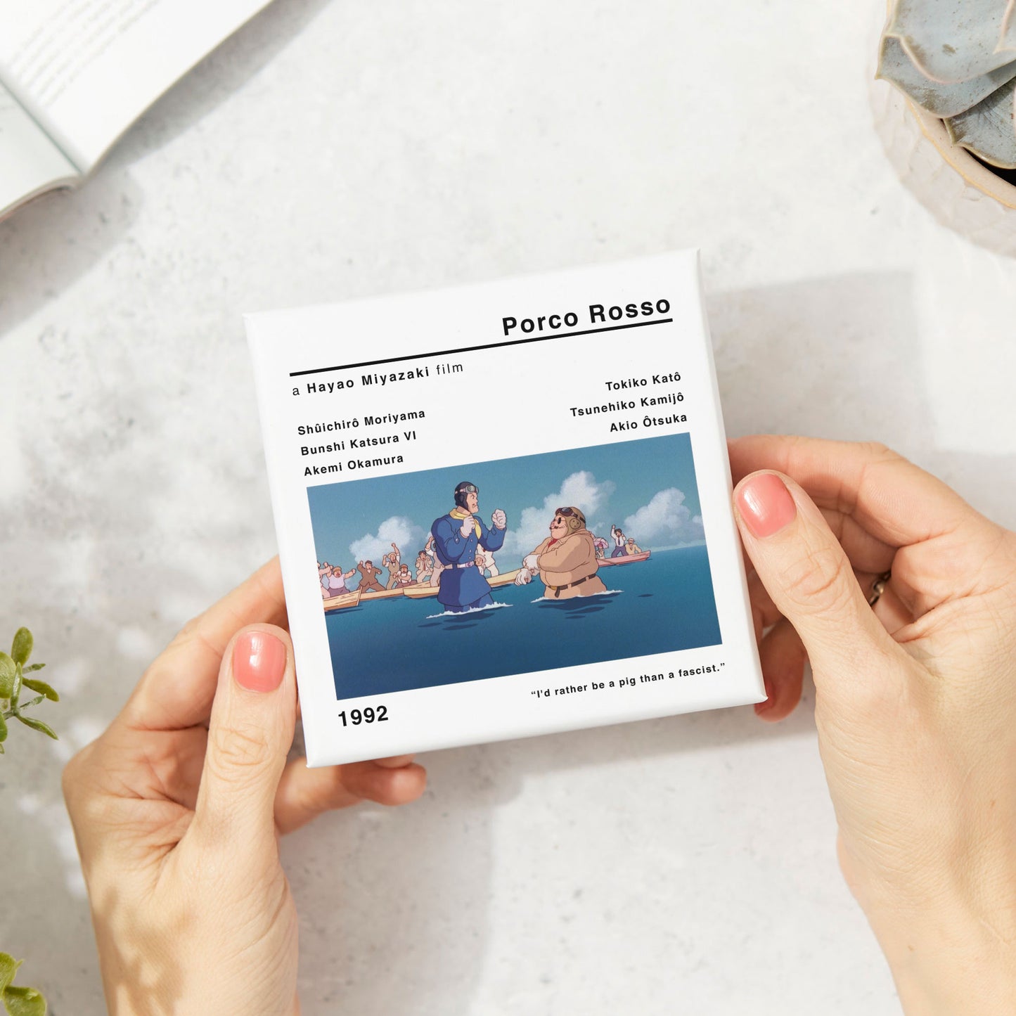 Porco Rosso Movie Film Coaster