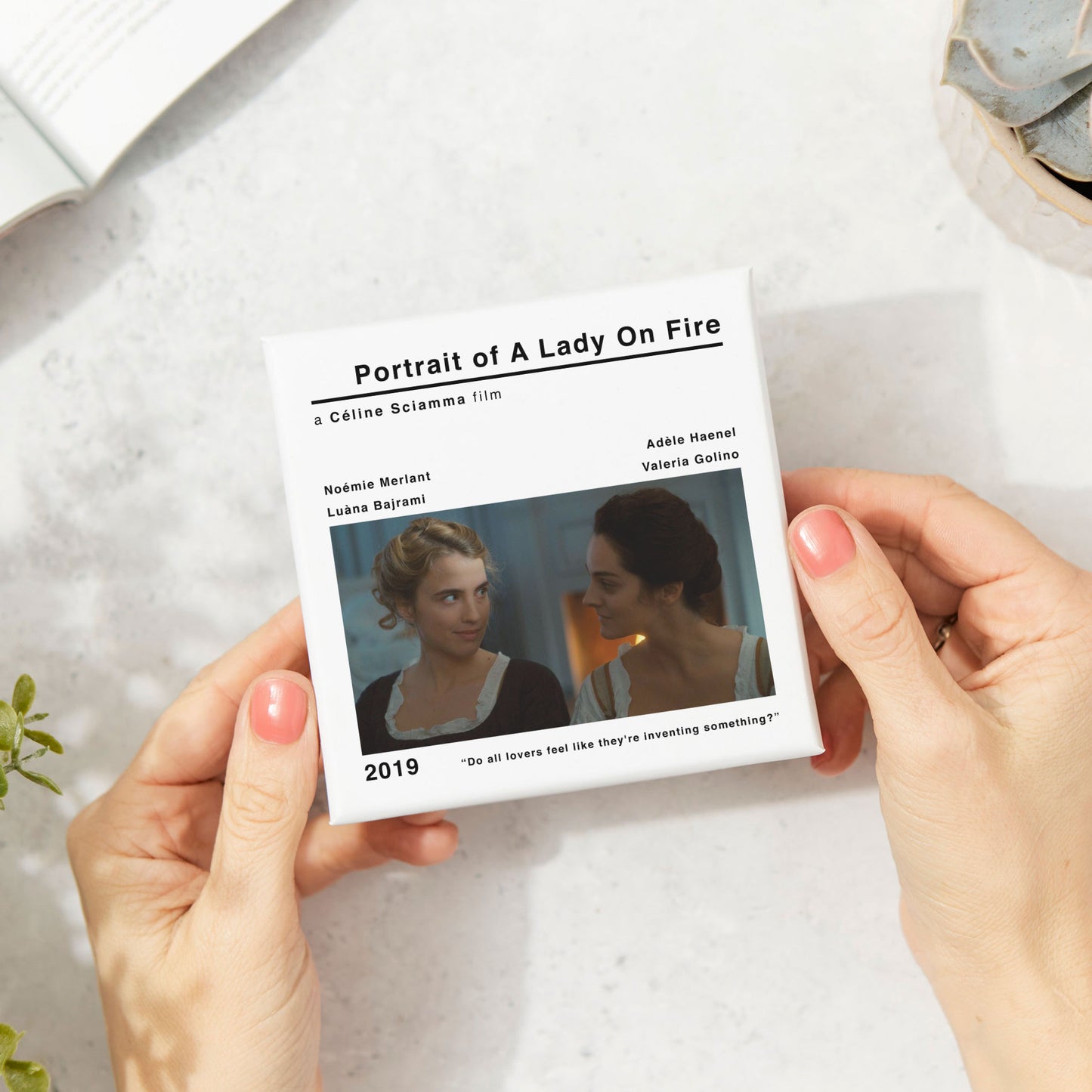 Portrait Of A Lady On Fire Movie Film Coaster