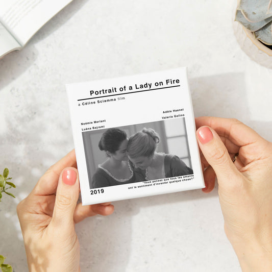 Portrait Of A Lady On Fire Movie Film Coaster