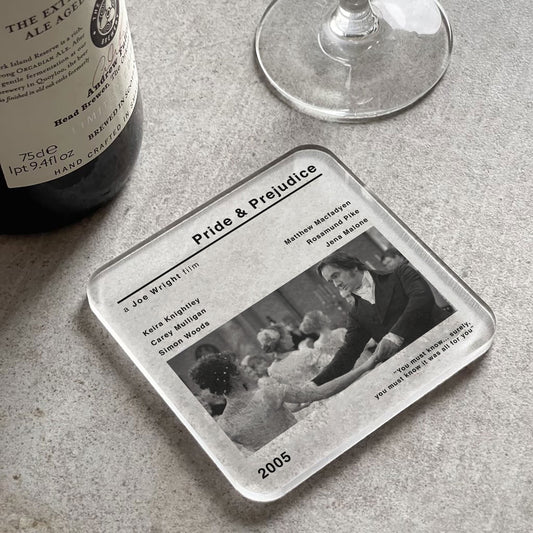 Pride & Prejudice Movie Film Coaster