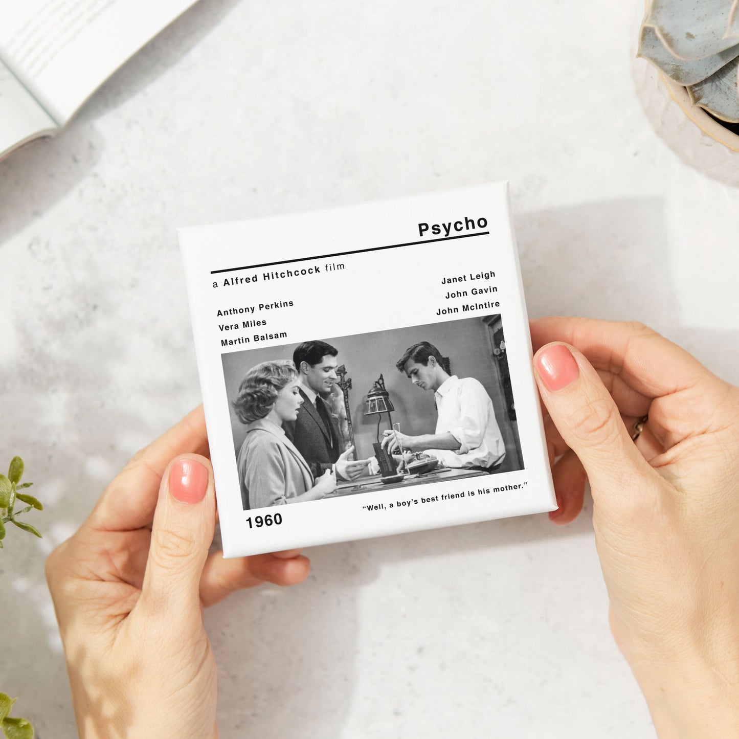 Psycho Movie Film Coaster