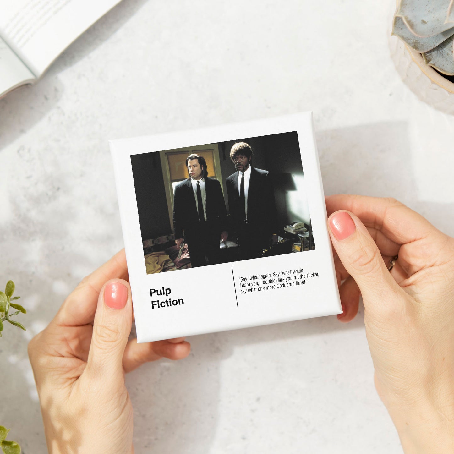 Pulp Fiction Ceramic Movie Drinks Coaster