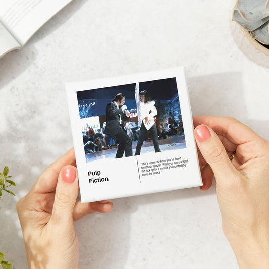 Pulp Fiction Movie Drinks Coaster