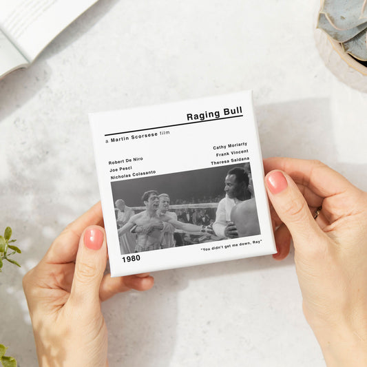 Raging Bull Movie Film Coaster