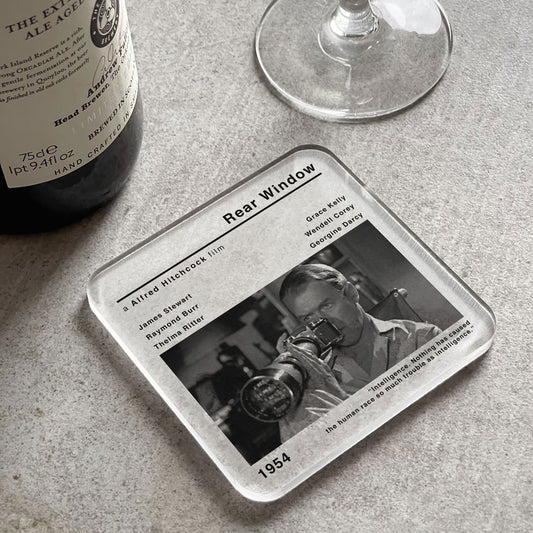 Rear Window Movie Film Coaster