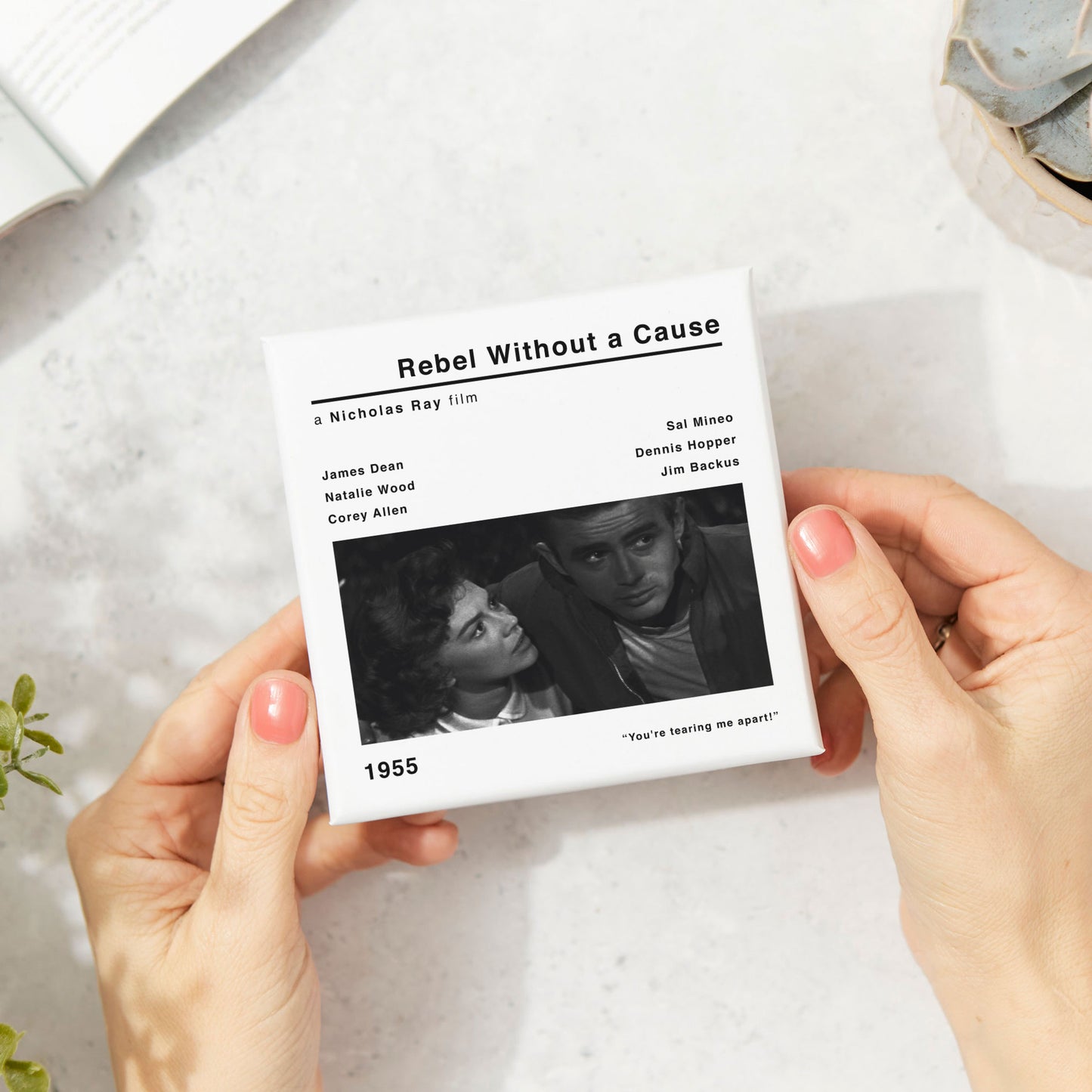 Rebel Without A Cause Movie Film Coaster