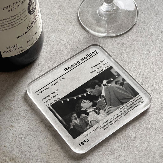Roman Holiday Movie Film Coaster