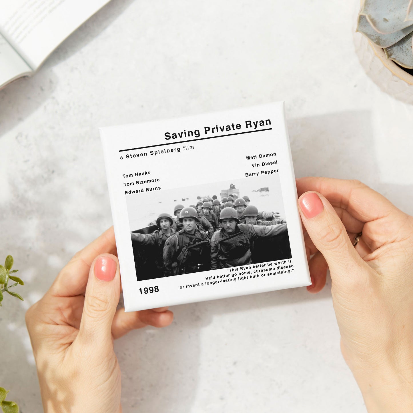 Saving Private Ryan Movie Film Coaster