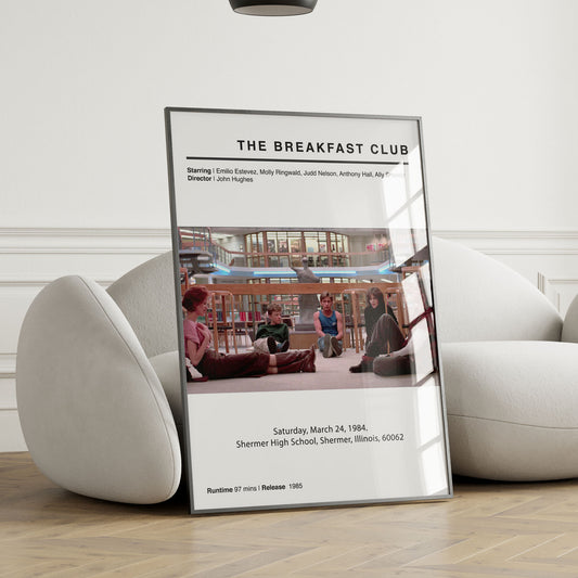 The Breakfast Club Movie Poster