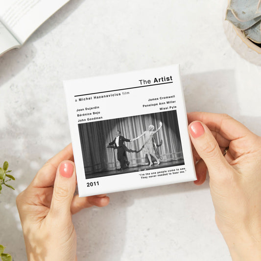 The Artist Movie Film Coaster