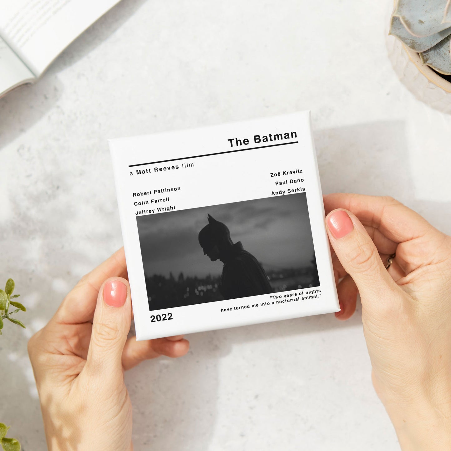 The Batman Movie Film Coaster