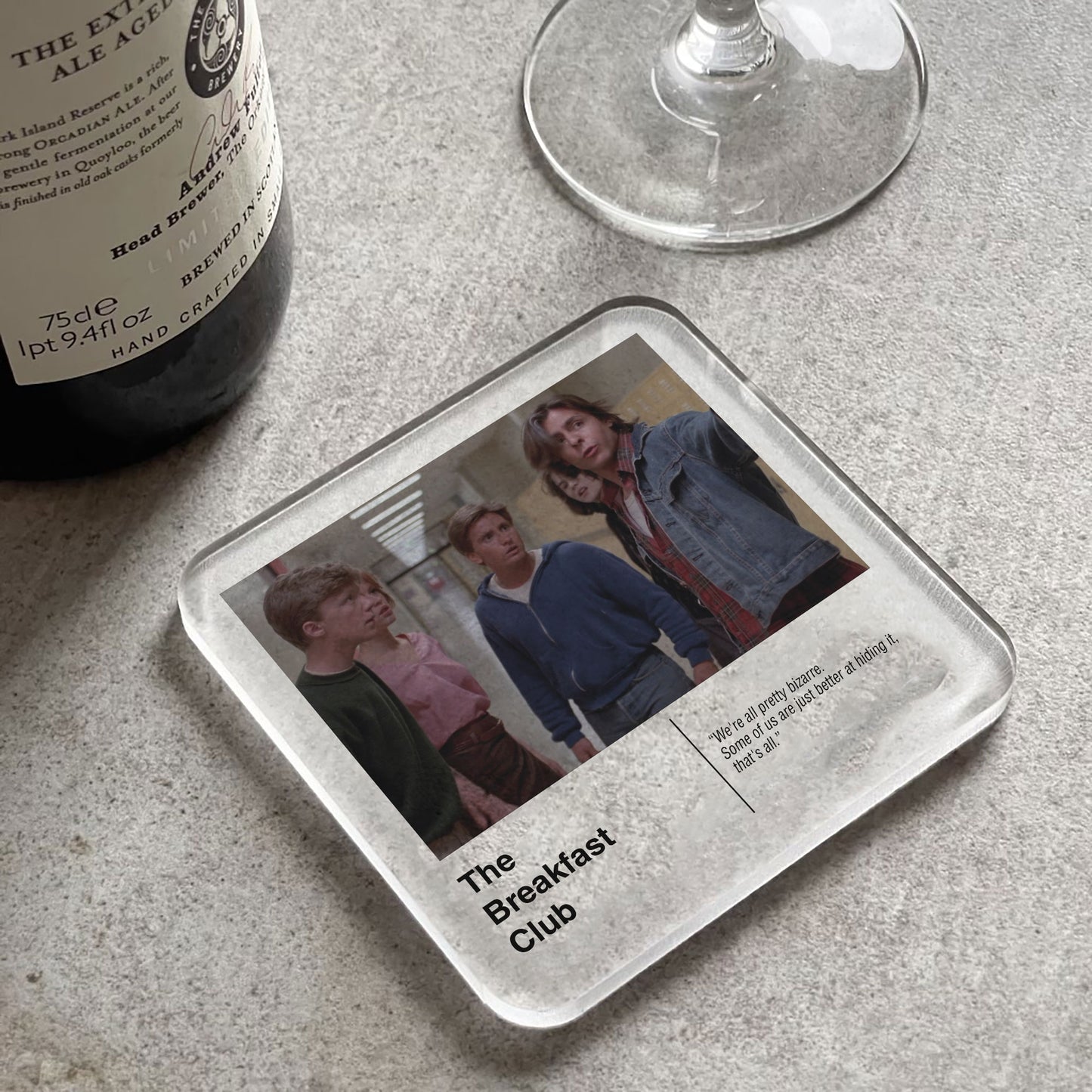 The Breakfast Club Movie Drinks Coaster