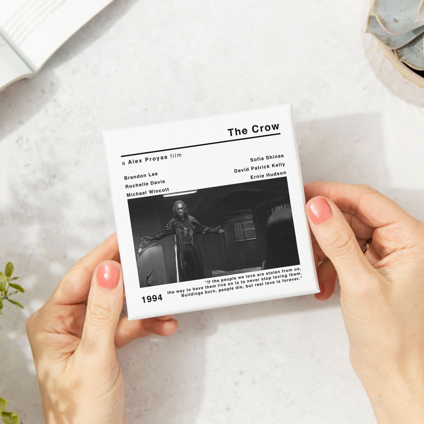 The Crow Movie Film Coaster