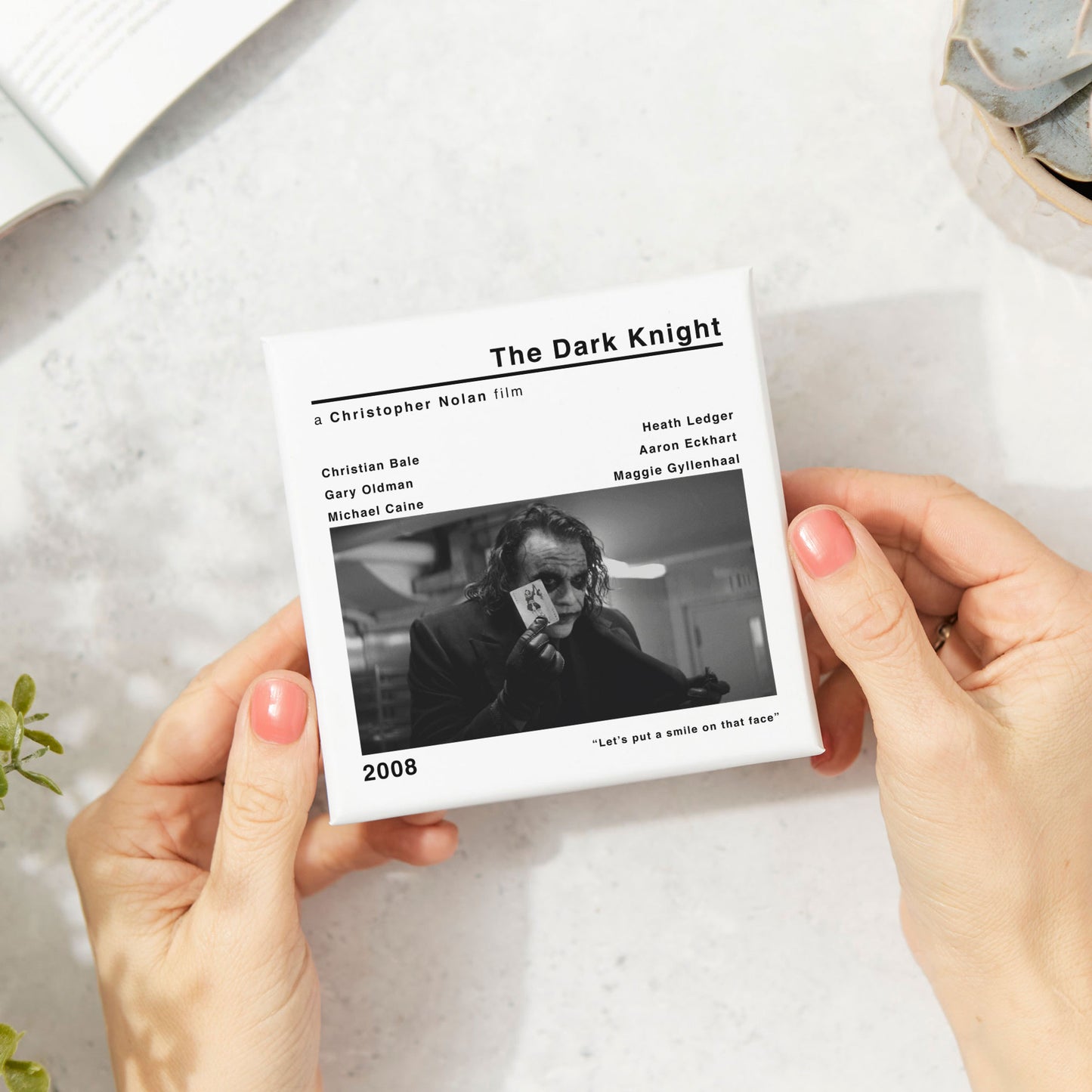 The Dark Knight Movie Film Coaster