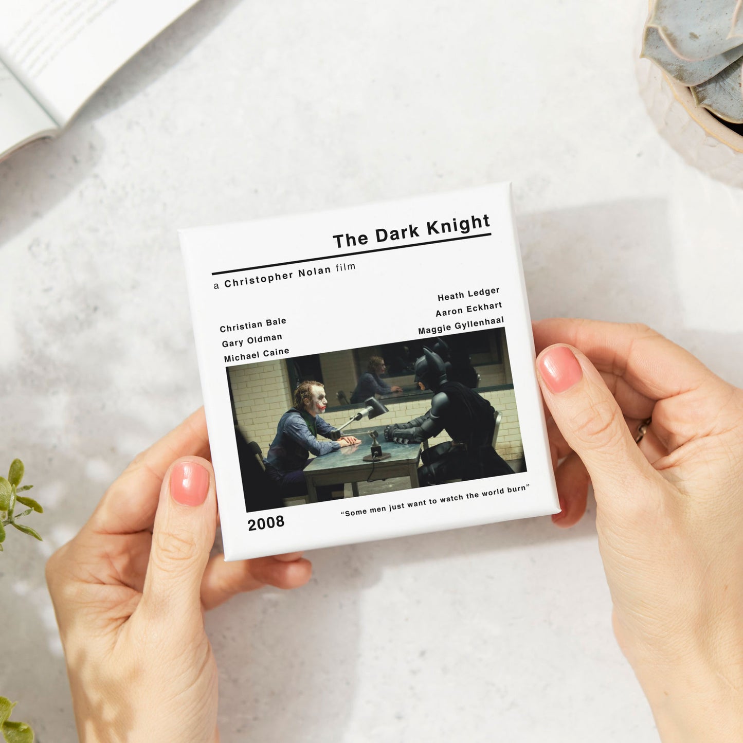 The Dark Knight Movie Film Coaster