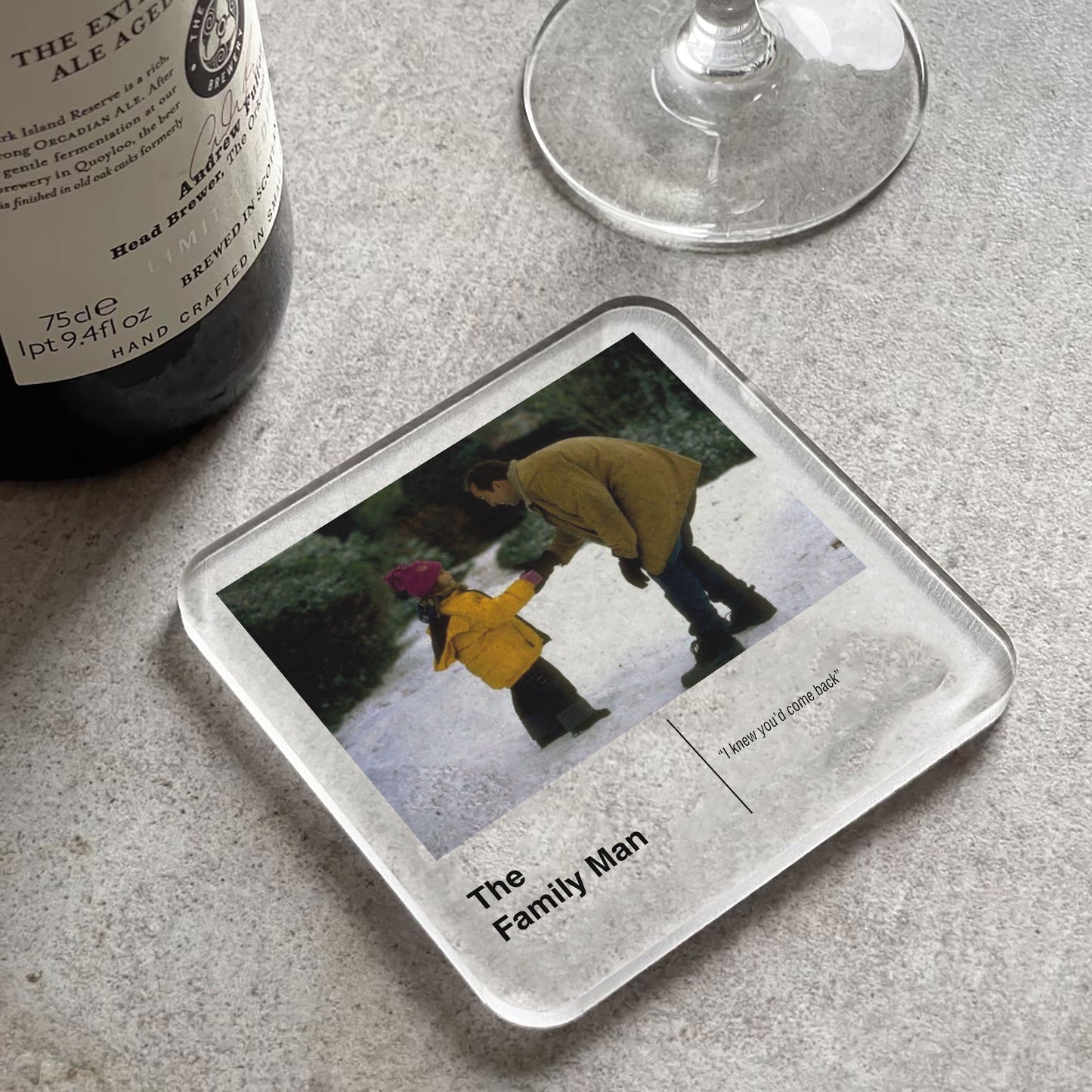 The Family Man Movie Film Coaster