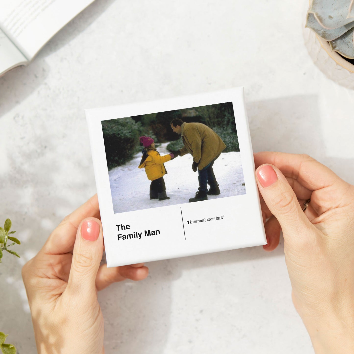 The Family Man Movie Film Coaster
