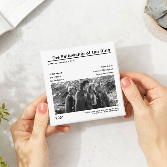 The Fellowship Of The Ring Movie Film Coaster