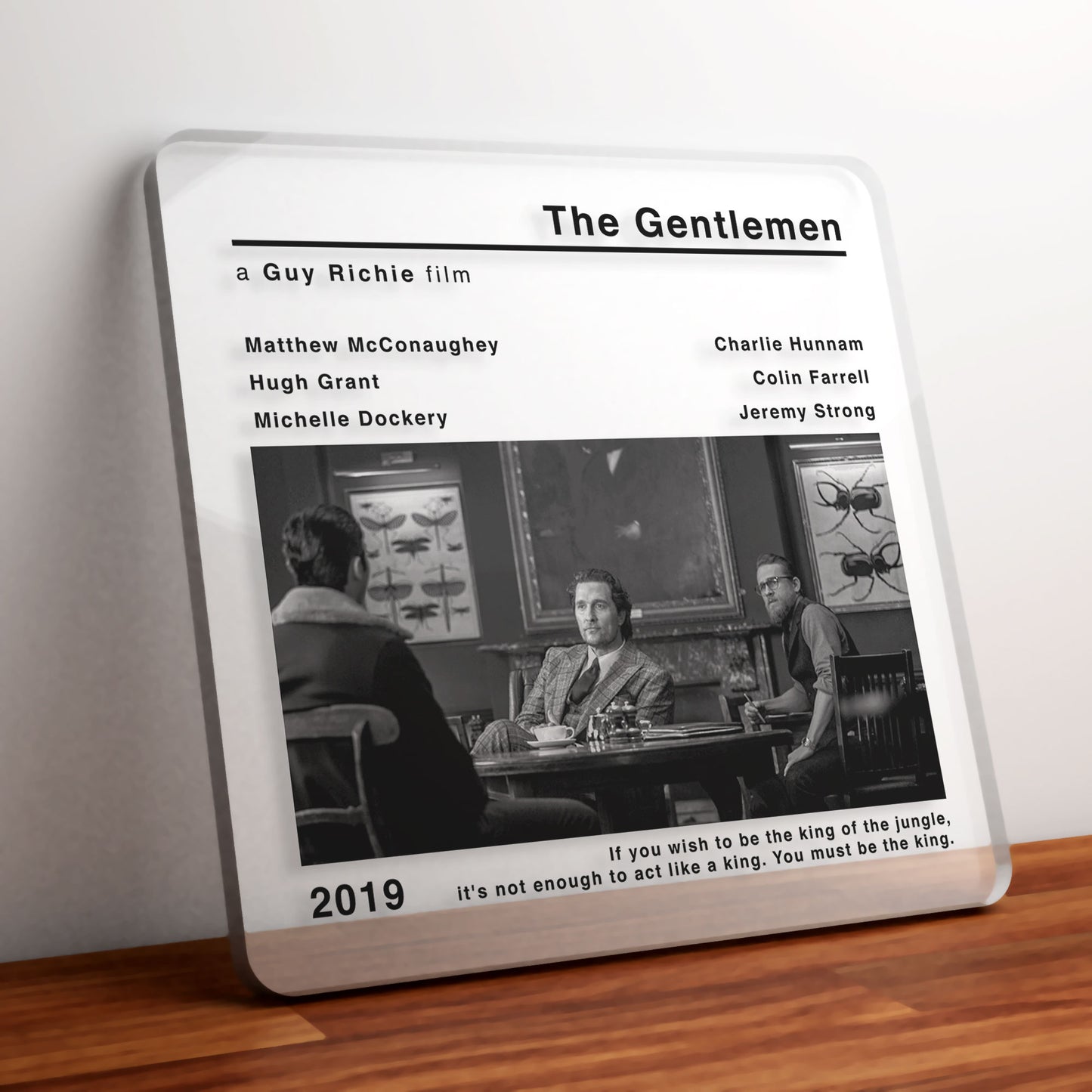 The Gentleman Movie Film Coaster