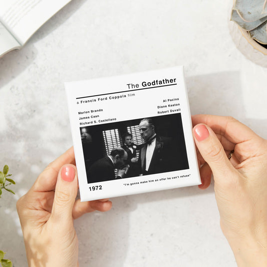 The Godfather Movie Film Coaster