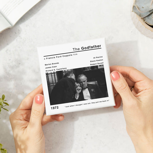 The Godfather Movie Film Coaster