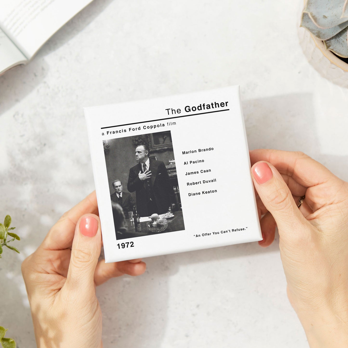 The Godfather Movie Film Coaster