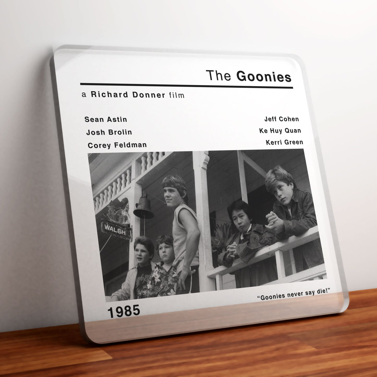 The Goonies Movie Film Coaster