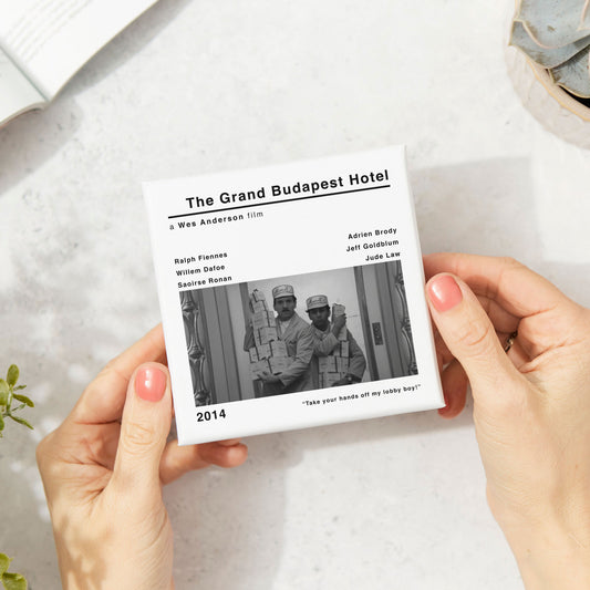 The Grand Budapest Hotel Movie Film Coaster
