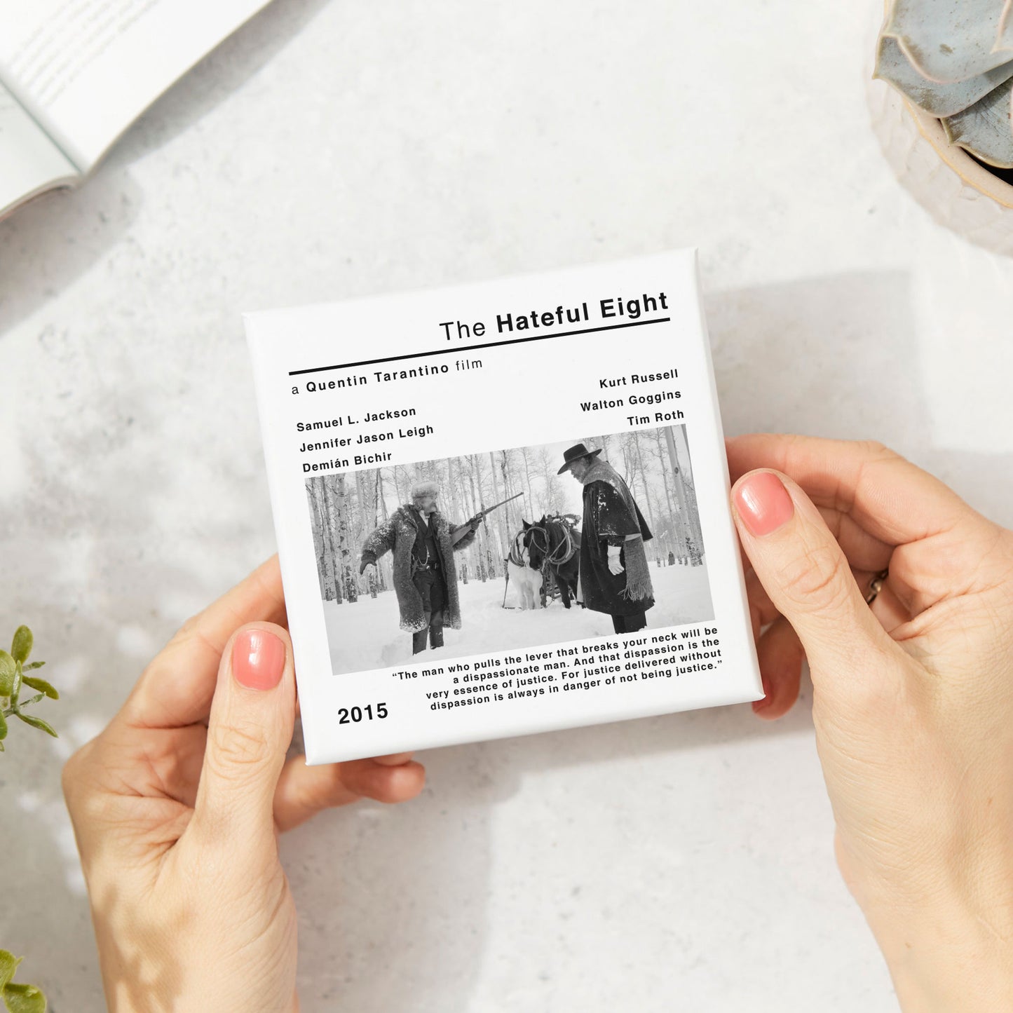 The Hateful Eight Movie Film Coaster