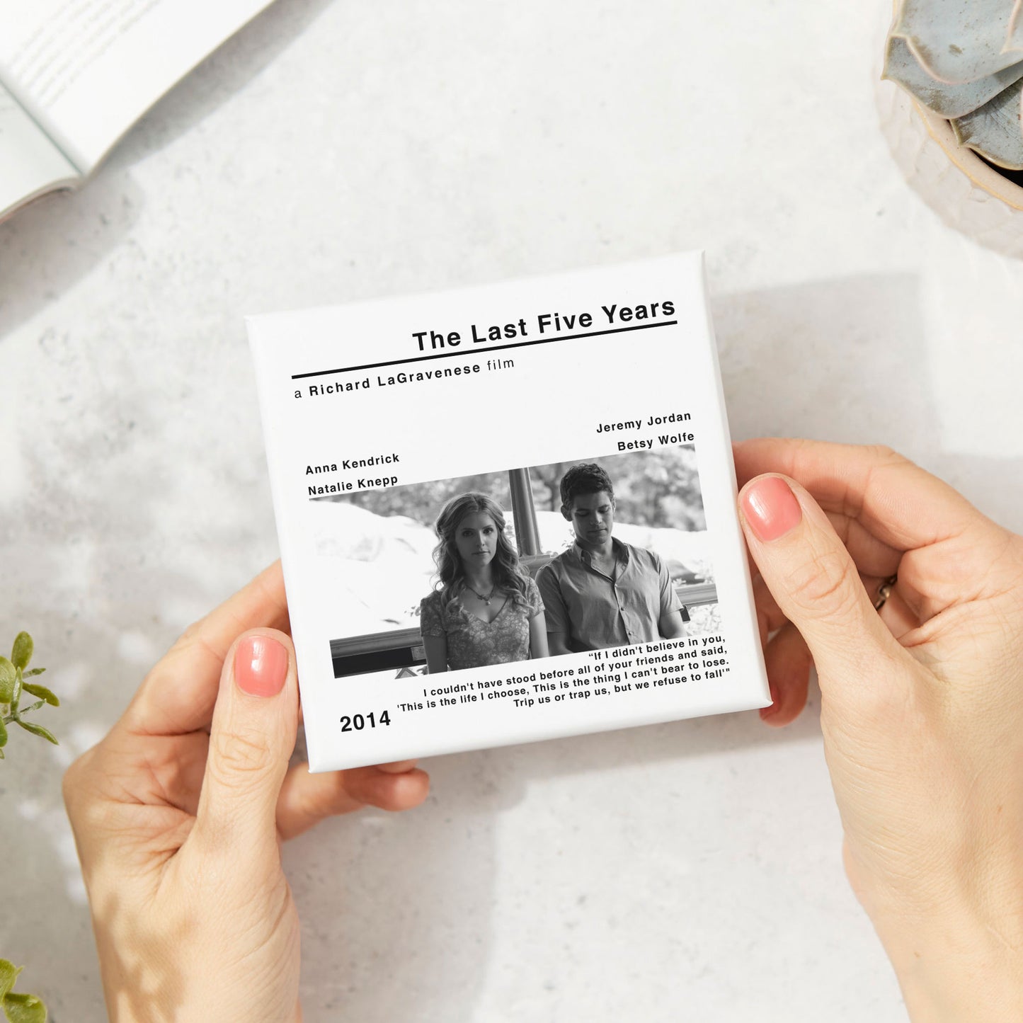 The Last Five Years Movie Film Coaster