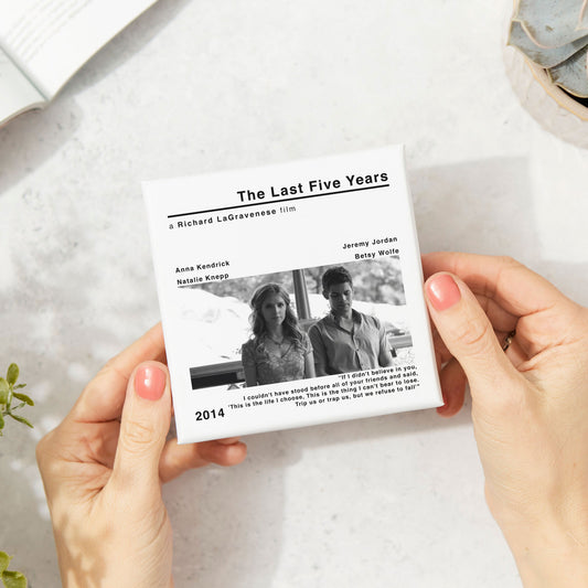 The Last Five Years Movie Film Coaster