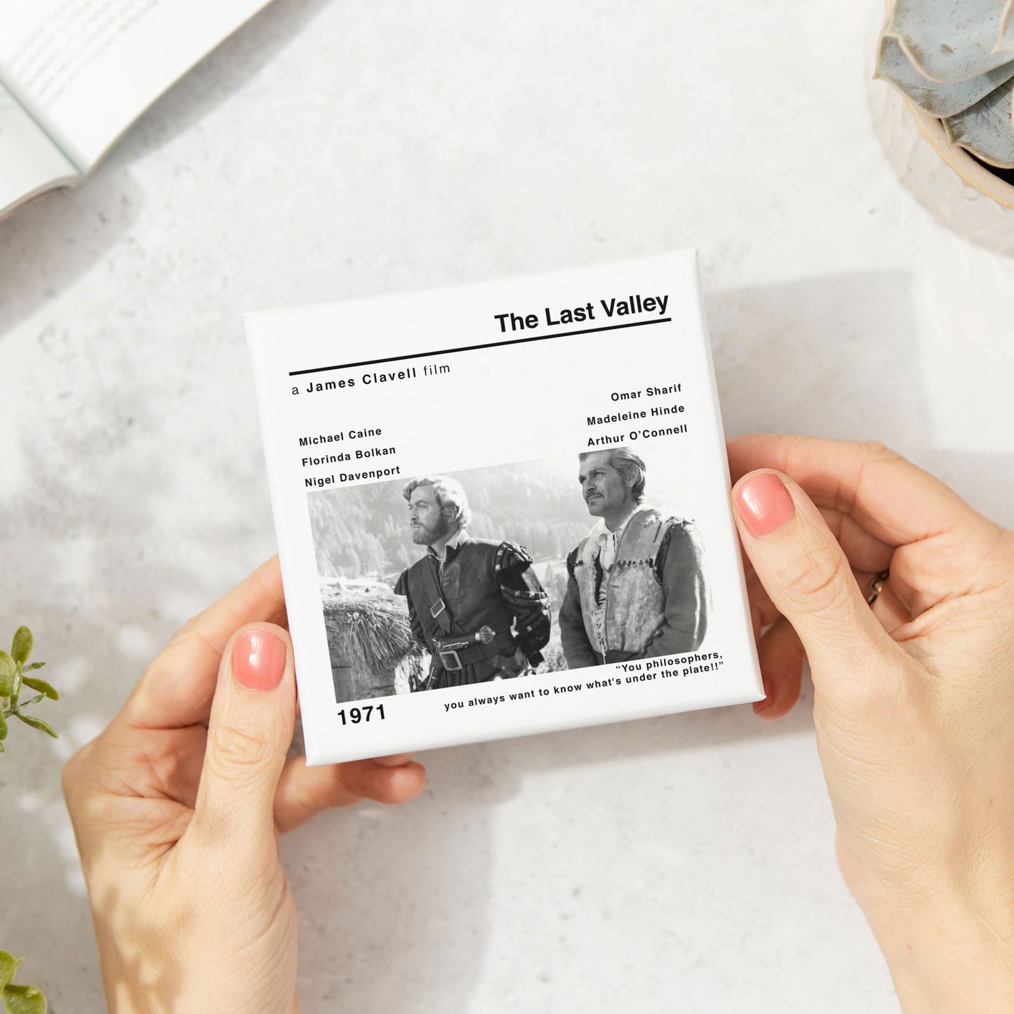 The Last Valley Movie Film Coaster