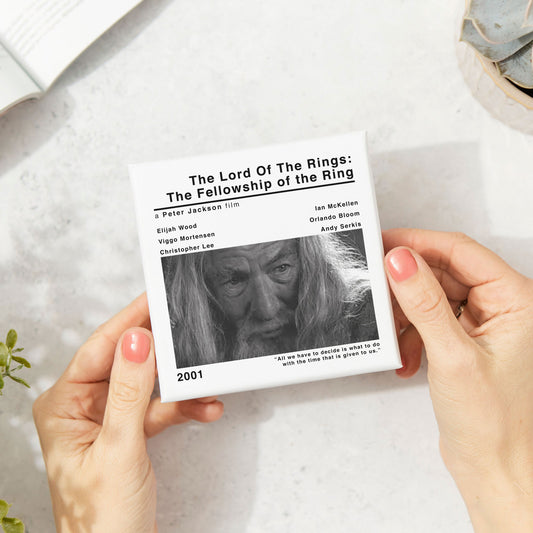 The Lord Of The Rings The Fellowship Of The Ring Movie Film Coaster