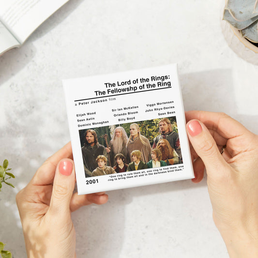 The Lord Of The Rings The Fellowship Of The Ring Movie Film Coaster