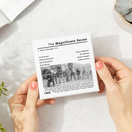 The Magnificent Seven Movie Film Coaster